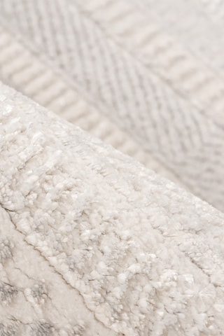 Tapis Nancy  - Argenté et ivoire