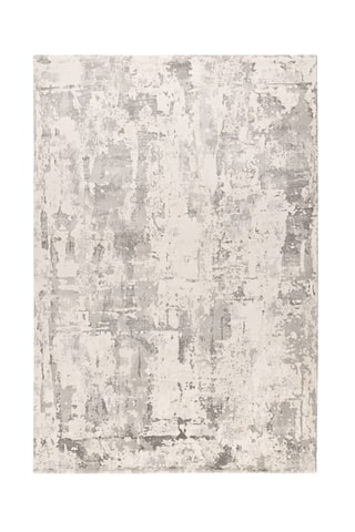 Tapis Tropez  - Argenté et ivoire