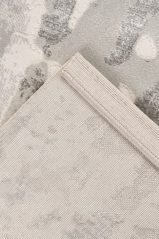 Tapis Tropez  - Argenté et ivoire