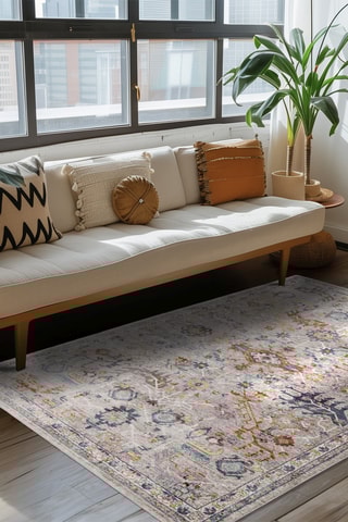 Tapis Scout - Beige et gris clair 