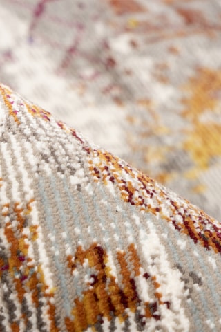 Tapis Cordage - Gris foncé et marron 