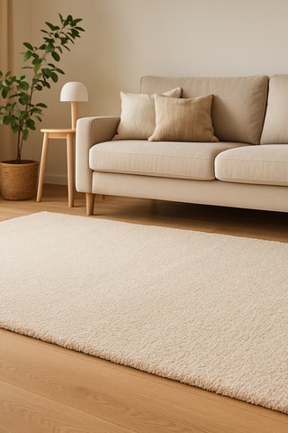 Tapis Time Travel - Ivoire