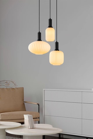 Hanglamp - Zwart - 3 x 40 W