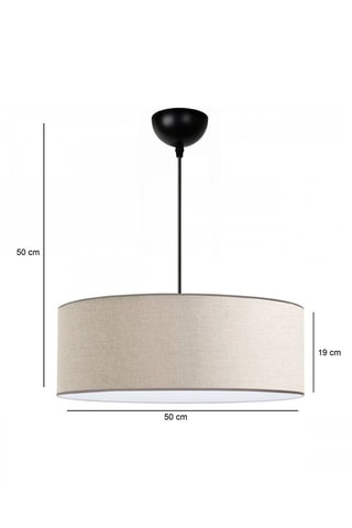 Hanglamp Crèmekleurig