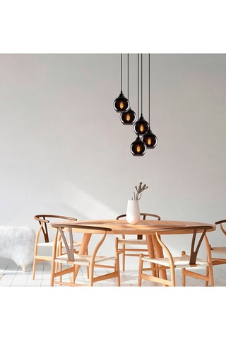 Hanglamp Smoked Zwart