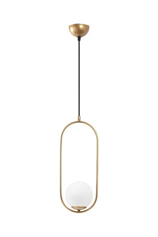 Hanglamp Mudoni - Goudkleurig en Zwart - 40 W