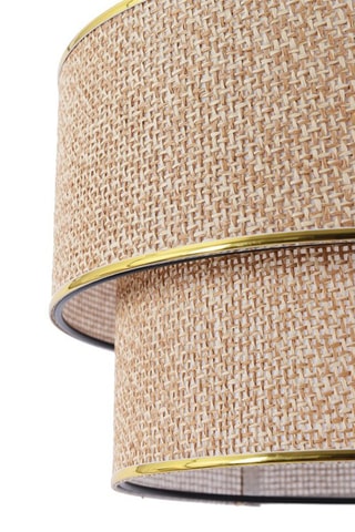 Hanglamp - Beige en Bruin - 45 - 60 W