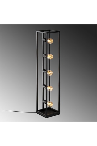 Staanlamp - Zwart - 5 x 40 W - 102 cm