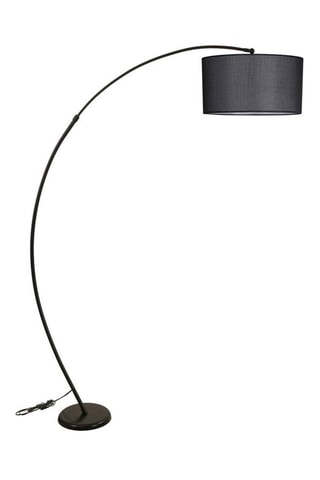 Staanlamp Misra - Zwart - 60 W - 85 - 185 cm