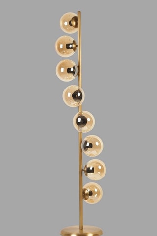 Staanlamp Simay - Goudkleurig