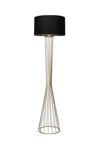Staanlamp AYD-3078 - Zwart en Goudkleurig