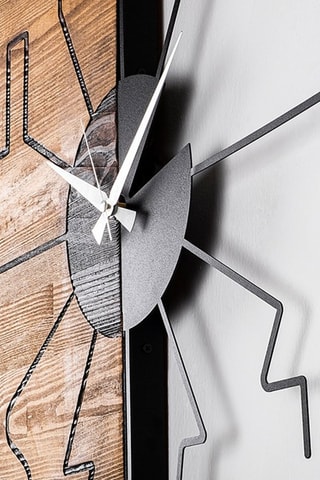 Klok Zwart en Naturel