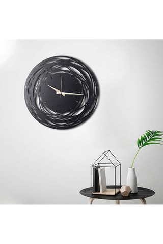 Klok 50 x 50 cm - Zwart