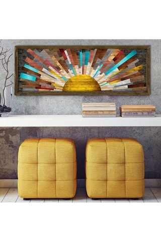 Mdf Wanddecoratie Gisèle2 -   120 x 48 cm