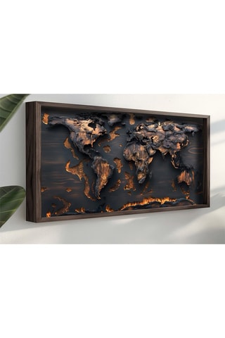 MDF Gekaderde Wanddecoratie Chloé2 - 120 x 60 cm