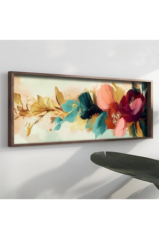 Grenenhouten Wanddecoratie - 40 x 120 x 3,5 cm