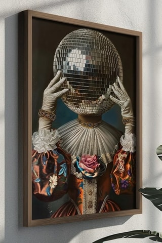 Mdf Wanddecoratie René32 - 35 x 47 cm