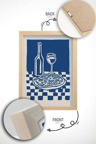 Houten Wanddecoratie - 33 x 48 cm