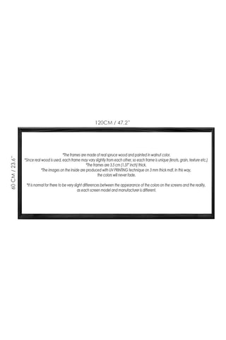 Mdf Wanddecoratie Dorian - 120 x 60 cm