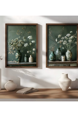 2 Wanddecoraties - 35 x 47 cm