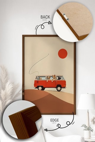 Wanddecoratie - 33 x 48 cm