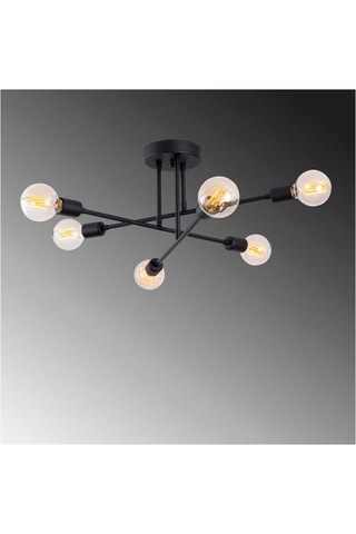 Hanglamp Flower - Zwart