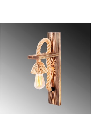 Wandlamp Erebos - Naturel - 100 W