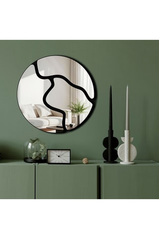 Spiegel - 48 cm - Zilverkleurig