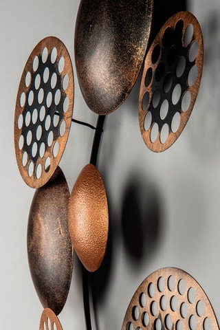 Wanddecoratie Cardone Brons- en Goudkleurig