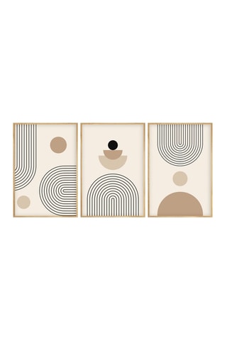 3 Wanddecoraties Huhu - 50 x 35 cm