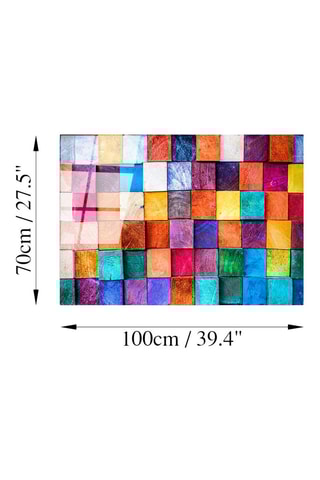 Mdf Wanddecoratie Céline2 - 100 x 70 cm