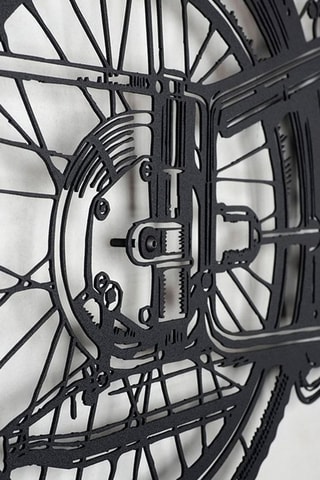 Wanddecoratie Cafe Racer Zwart - MASKEREN!