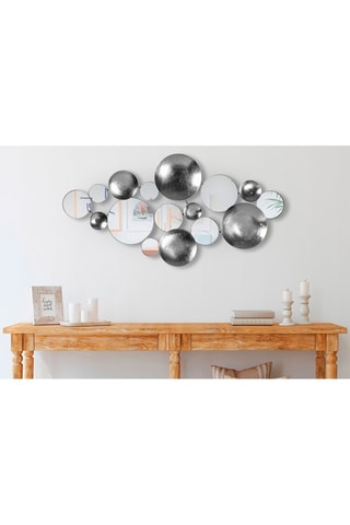 Wanddecoratie Lumos Zilverkleurig