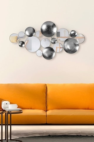 Wanddecoratie Lumos Zilverkleurig