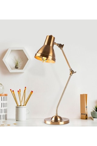 Tafellamp - Goudkleurig - 40 W