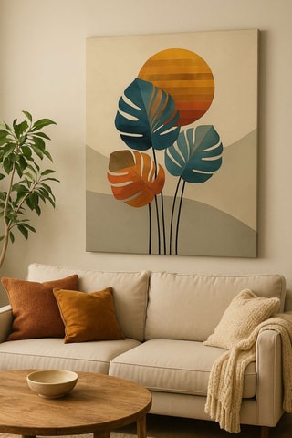 Houten Wanddecoratie - 70 x 100 cm