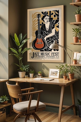 Wanddecoratie - 55 x 75 x 2 cm