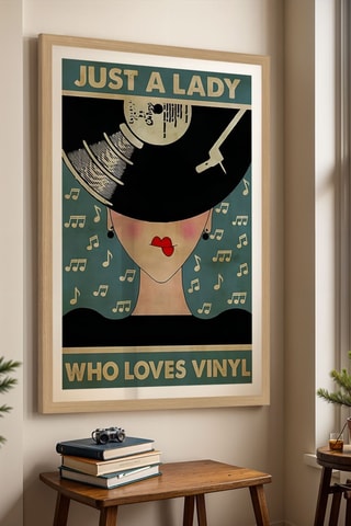 Wanddecoratie - 55 x 75 cm