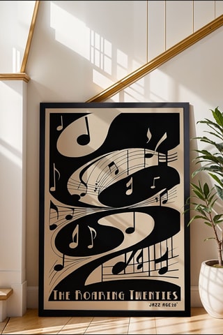 Wanddecoratie -  55 x 75 cm