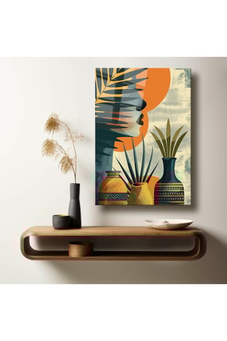 Gehard Glazen Wanddecoratie - 50 x 70 cm