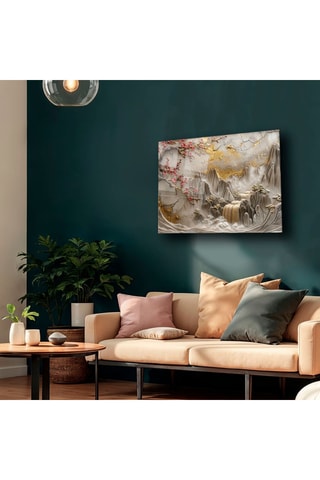 Gehard Glazen Wanddecoratie - 50 x 70 cm