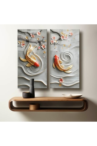 Gehard Glazen Tweeluik - 73 x 70 cm