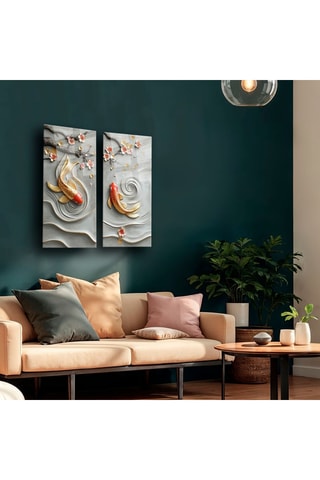 Gehard Glazen Tweeluik - 73 x 70 cm