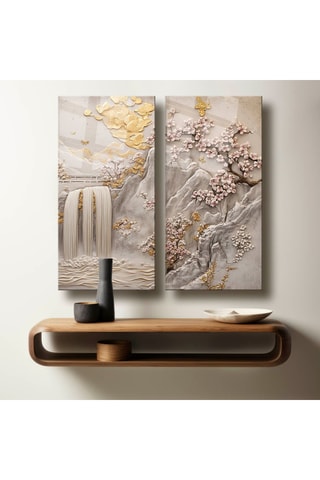 Gehard Glazen Tweeluik - 73 x 70 cm