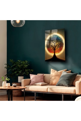 Gehard Glazen Wanddecoratie - 70 x 100 cm