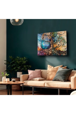 Gehard Glazen Wanddecoratie - 70 x 100 cm