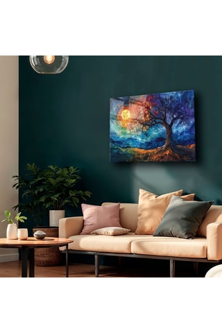 Gehard Glazen Wanddecoratie - 70 x 100 cm