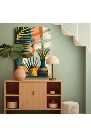 Gehard Glazen Wanddecoratie - 70 x 100 cm