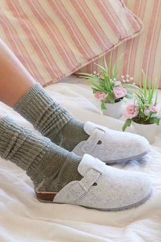 Sabot Rosso - Grigio