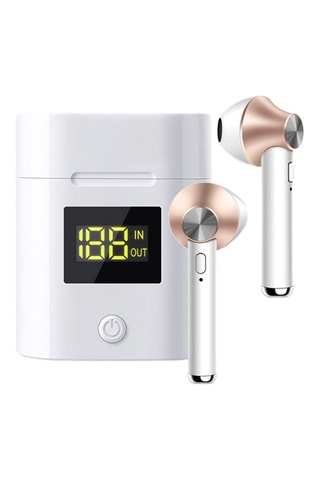 Auriculares EKO TWS - JeezPro - LED - Bluetooth - Dorado